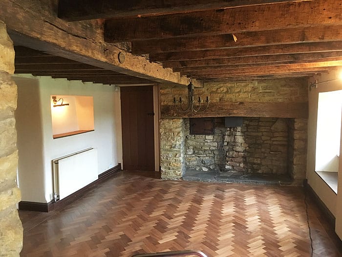 Oak Beam Cleaning Pine Beam Restoration Heritage Dry Ice Blasting